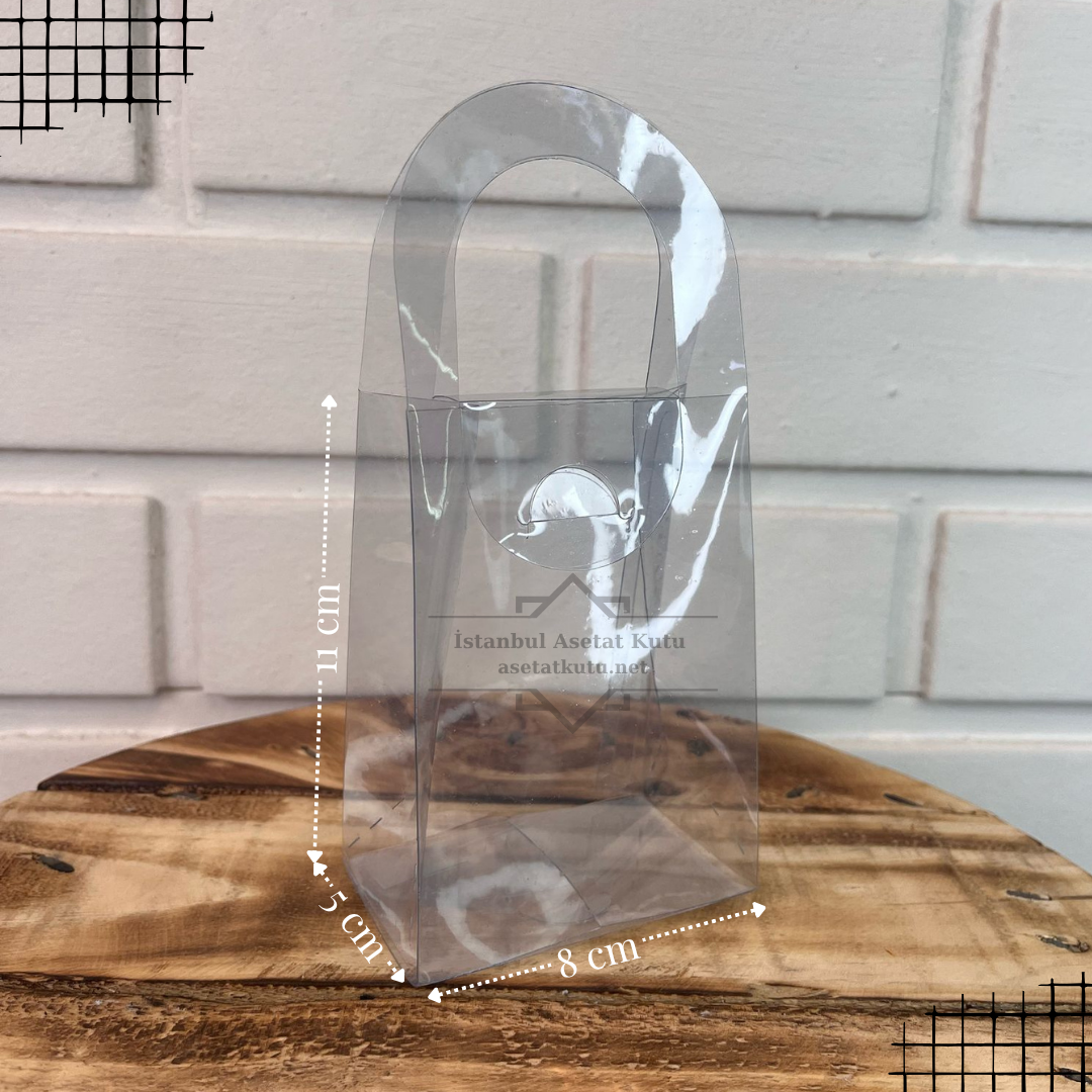 11x8x5 Asetat Çanta [10 Adet]