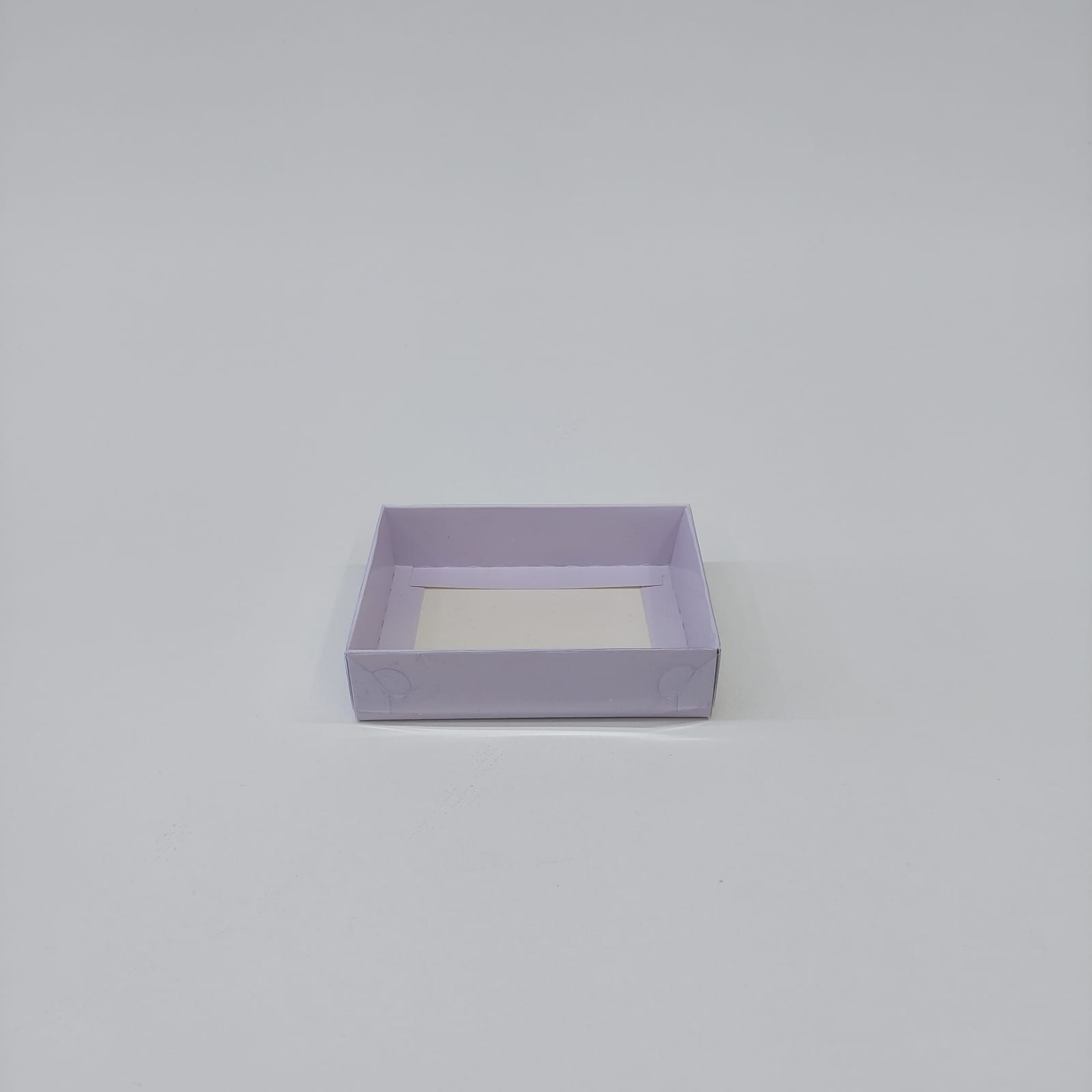 12x9x3 Lila Altı Karton Üzeri Asetat Kutu