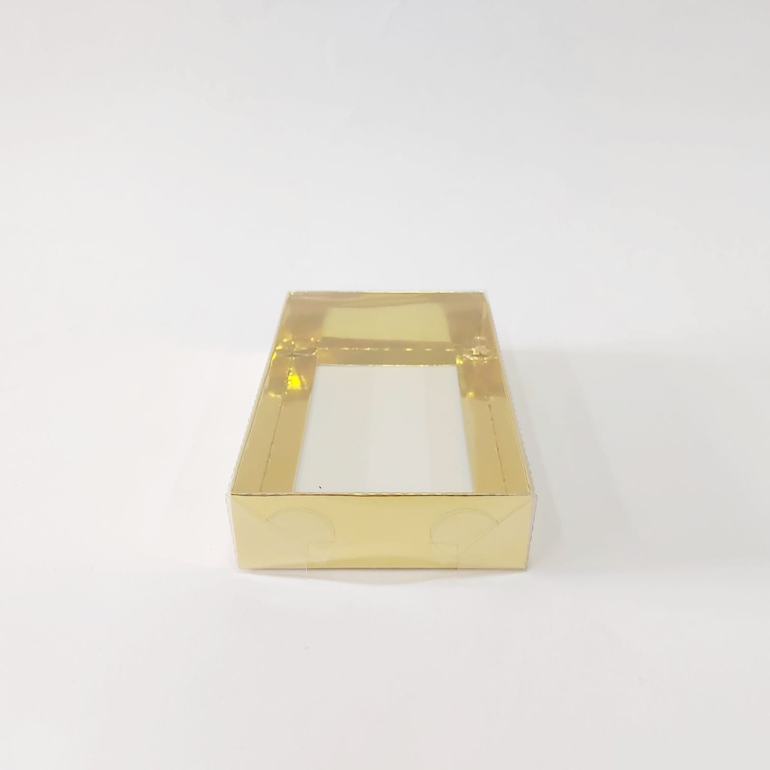 15x9x3 Altın Altı Karton Üzeri Asetat Kutu