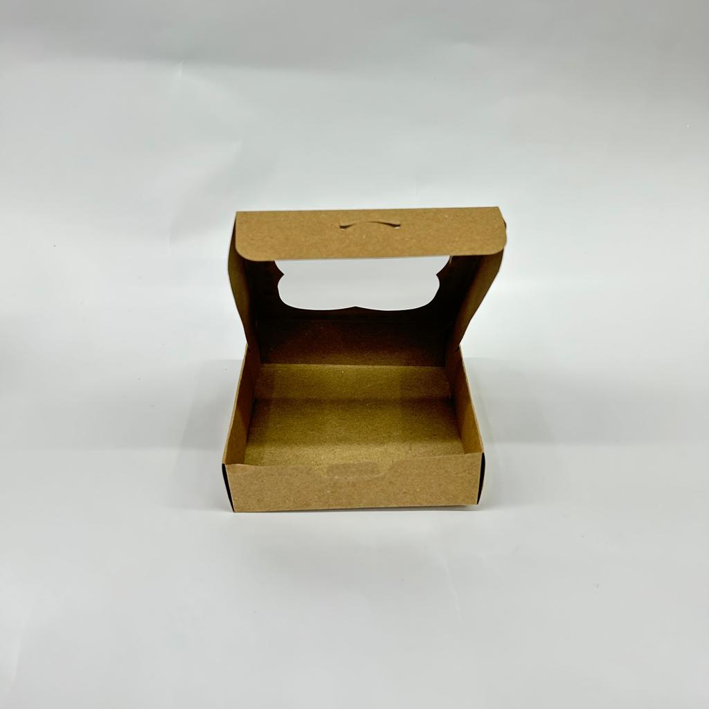 11x11x3 Pencereli Kraft Kutu