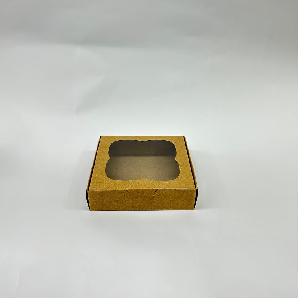 12x12x3 Pencereli Kraft Kutu