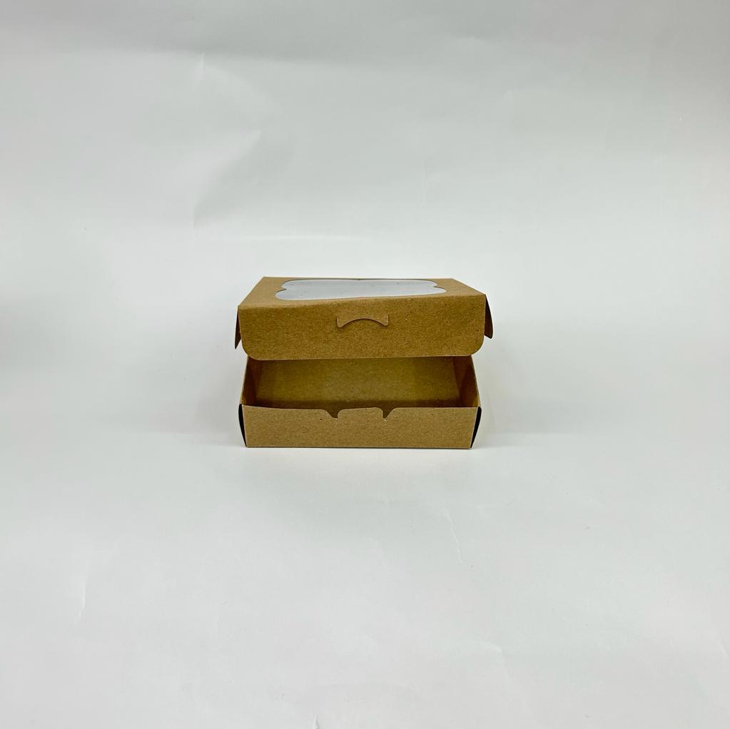 12x12x3 Pencereli Kraft Kutu