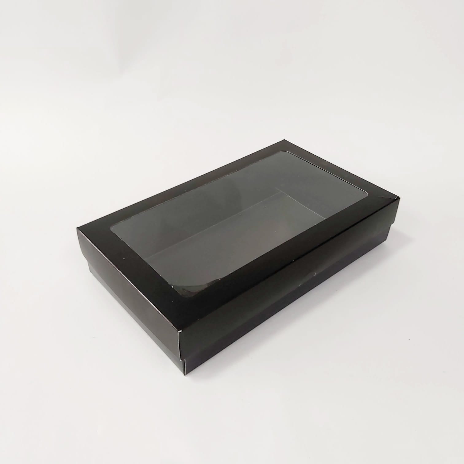 25x15x5 Pencereli Siyah Kutu