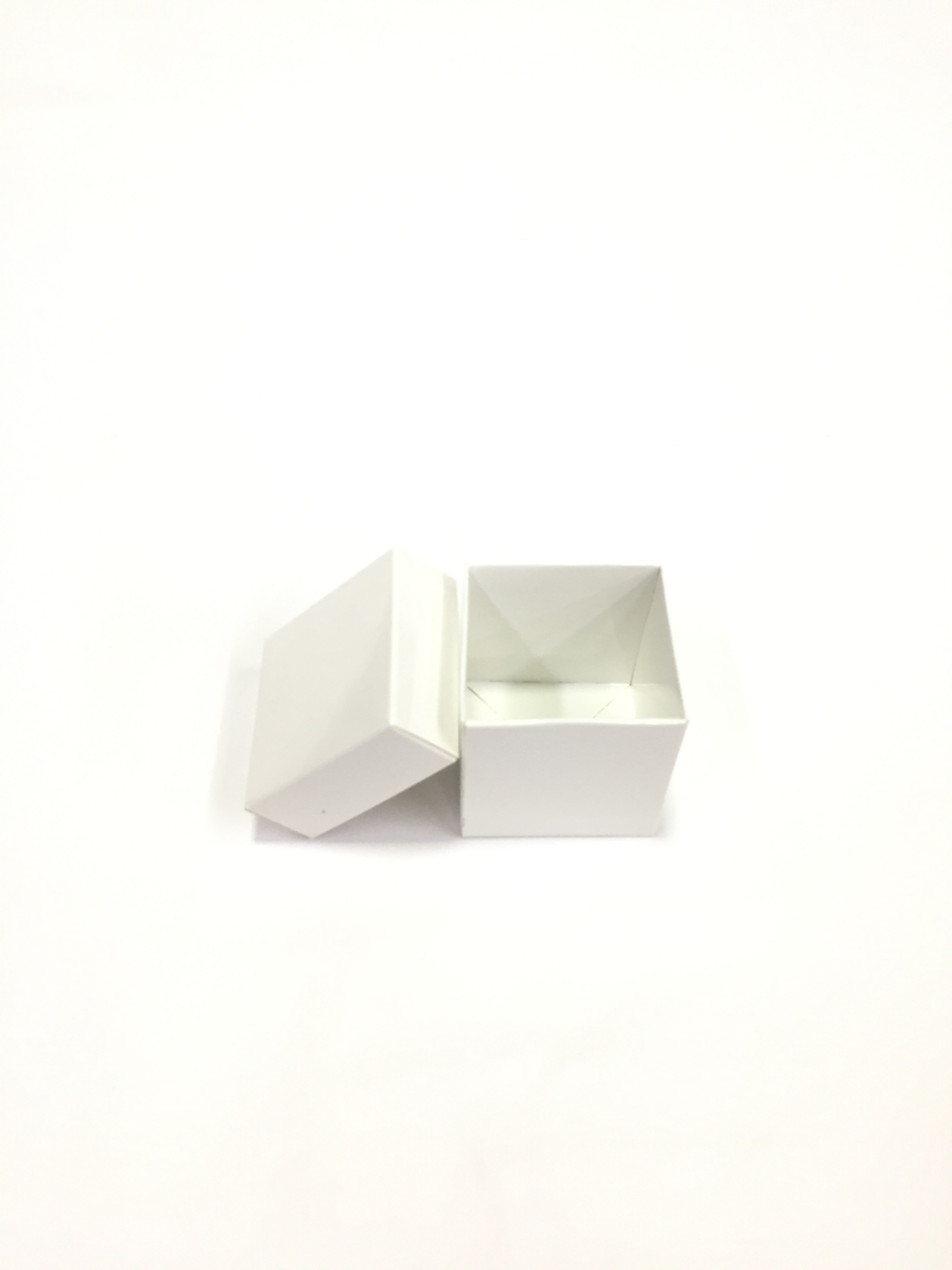 5x5x5 Komple Beyaz Kutu