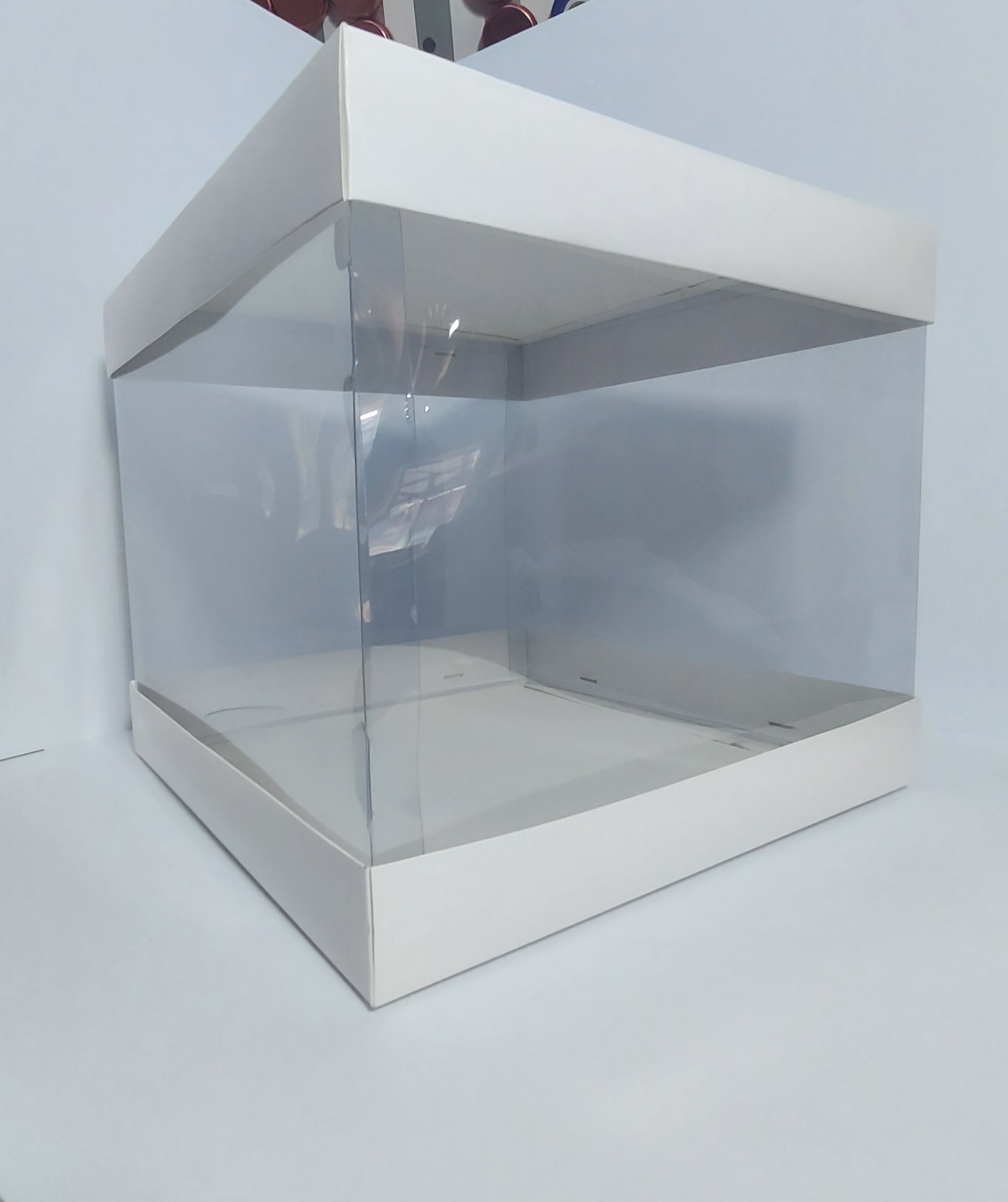 35x35x30 Beyaz Pasta Kutusu