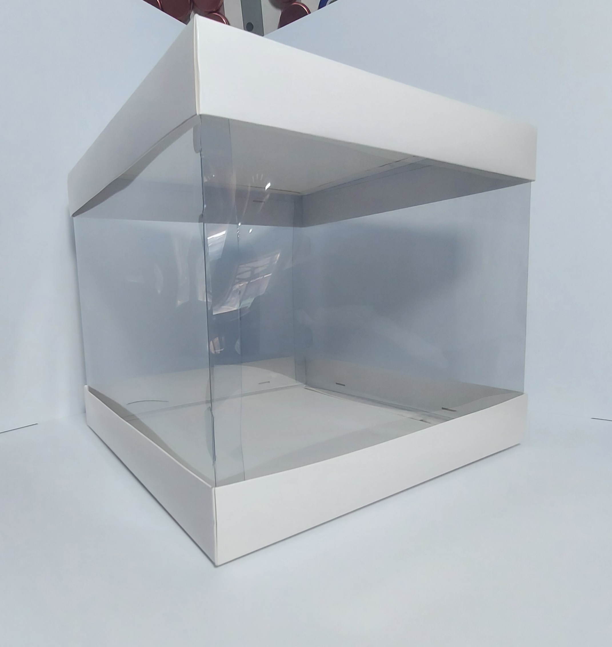 35x35x30 Beyaz Pasta Kutusu