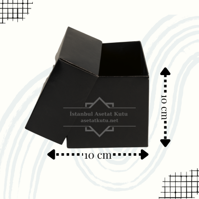 10x10x10 FULL SİYAH KUTU