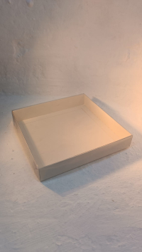 18x18x3 Beyaz Kutu