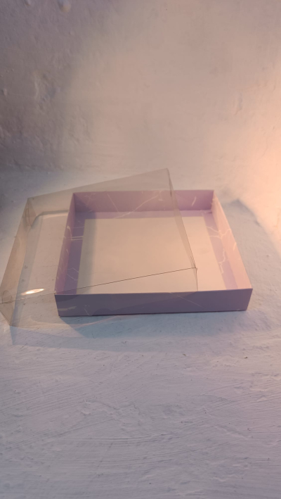 18x18x3 Fuşya Kutu