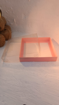 18x18x3 Pembe Kutu