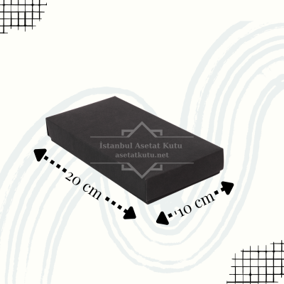 20x10x3 Full Siyah Kutu