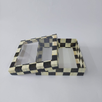 20x20x5 Çerçeveli Dama Kutu