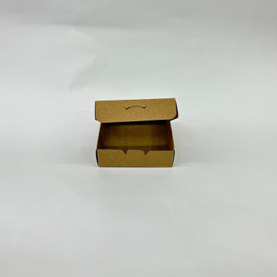 10x10x3 Pencereli  Kraft Kutu