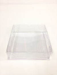 35x35x5 Full Asetat Kutu (Şeffaf PVC)