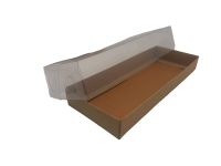 21x8x4 Altı Kraft Üzeri Asetat Kutu
