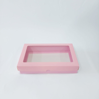 25x15x5  Çerçevili Pembe  Kutu